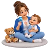 Experienced babysitter providing safe childcare and fun learning activities for young children.