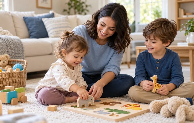 Experienced babysitter providing safe childcare and fun learning activities for young children.